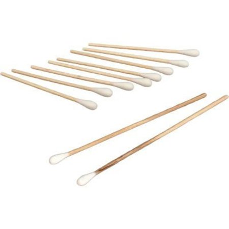 DYNAREX Dynarex Wood Cotton Tipped Applicators In Sealed Vial, 3inL, 5000 Pcs 4307